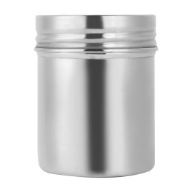 304 Stainless Steel Sealed Storage Jar Portable Tea Coffee Beans Container Small (Option: trumpet)