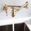 Folding faucet Pot Filler Faucet Wall Mount RT